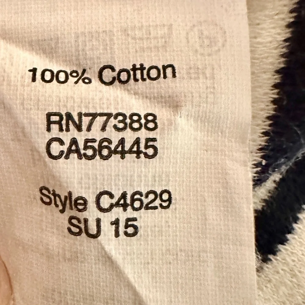 MADEWELL, NAUTICAL, SIDE ZIP SKIRT. NAVY & WHITE STRIPED, STRETCH SKIRT.SIZE XS - Picture 6 of 6